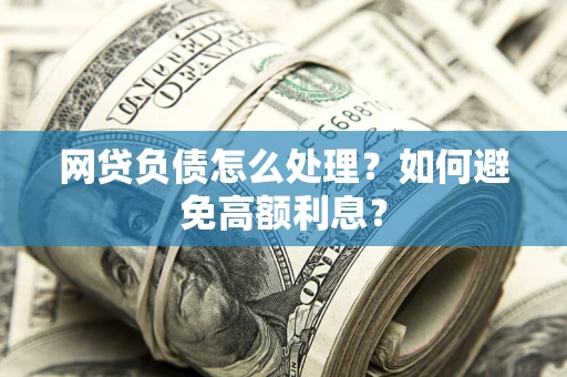 武汉网贷负债怎么处理？如何避免高额利息？