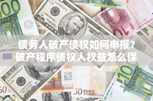 武汉债务人破产债权如何申报？破产程序债权人权益怎么保障？