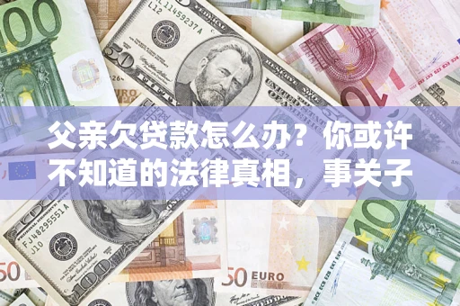 武汉父亲欠贷款怎么办？你或许不知道的法律真相，事关子女未来