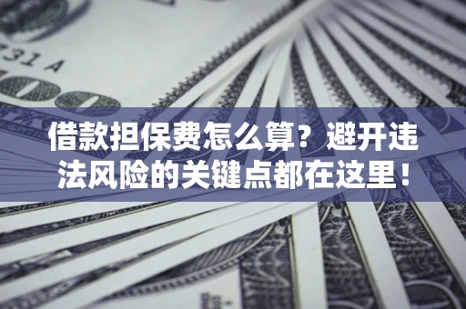 武汉借款担保费怎么算？避开违法风险的关键点都在这里！