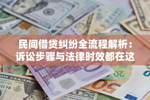 武汉民间借贷纠纷全流程解析：诉讼步骤与法律时效都在这儿了