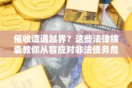 武汉催收遭遇越界？这些法律锦囊教你从容应对非法债务危机