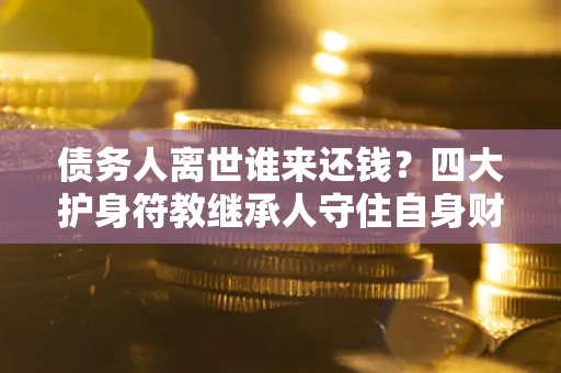 武汉债务人离世谁来还钱？四大护身符教继承人守住自身财产
